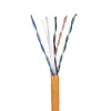 Kabel sieciowy Lanberg LCU6-10CC-0305-O U/UTP 305 m Pomarańczowy