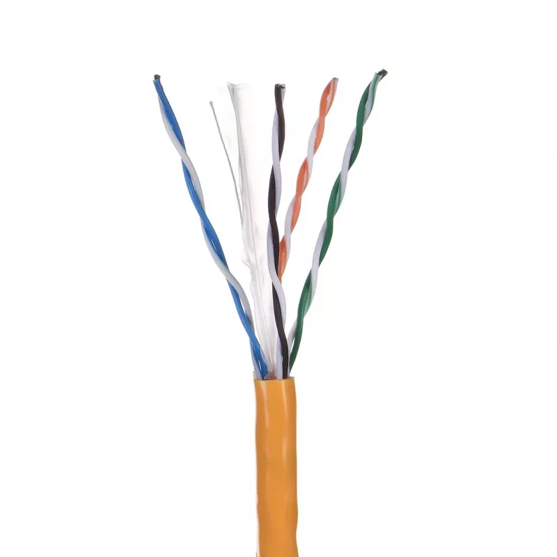 Kabel sieciowy Lanberg LCU6-10CC-0305-O U/UTP 305 m Pomarańczowy