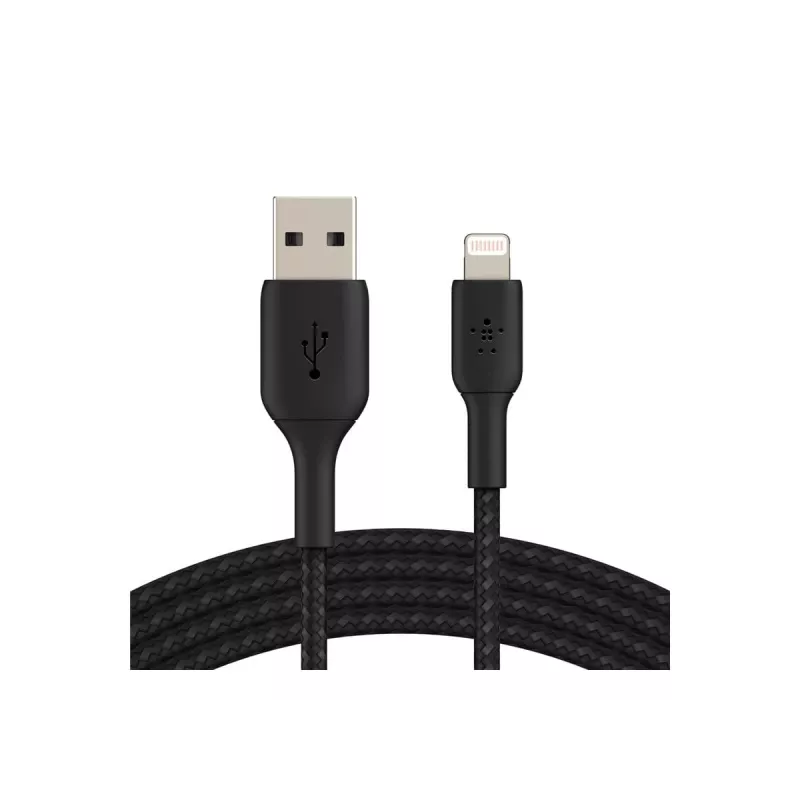 Przewód Lightning Belkin CAA002BT2MBK 2 m Czarny