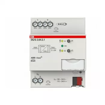 ABB Stotz S&J DALI-Gateway Premium, 2-kierunkowy, REG DG/S2.64.5.1 (2CDG110274R0011)