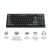 Klawiatura mechaniczna Keychron V3 Ultra 8K — QWERTY, Bluetooth i przewodowa, RGB, czarna