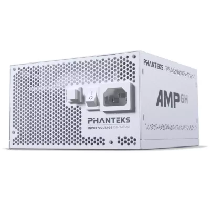 Zasilacz PHANTEKS AMP GH 850 W, 18+10 pin ATX, w pełni modułowy, 80 PLUS Gold, biały