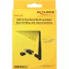 DeLock USB2.0 Dual Band WLAN ac/a/b/g/n Stick - karta sieciowa - USB2.0 - 802.11b, 802.11a, 802.11g, 802.11n, 802.11ac - czarny (12462)