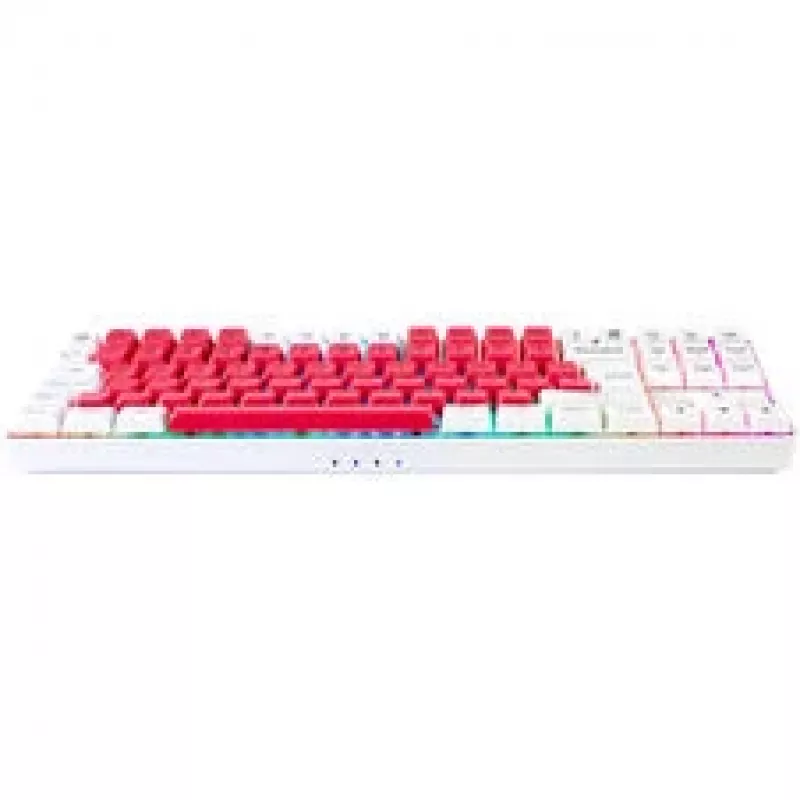 GAMIAC TKL90G Klawiatura gamingowa, Kailh Niebieski - biało-czerwona