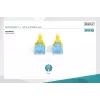 Kabel krosowy Digitus CAT 5e U/UTP DK-1512-050/Y 5m Żółty