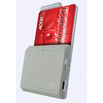 ACS ACR3901U Czytnik kart inteligentnych Bateria USB 2.0 Biały (ACR3901U-S1ACSA)