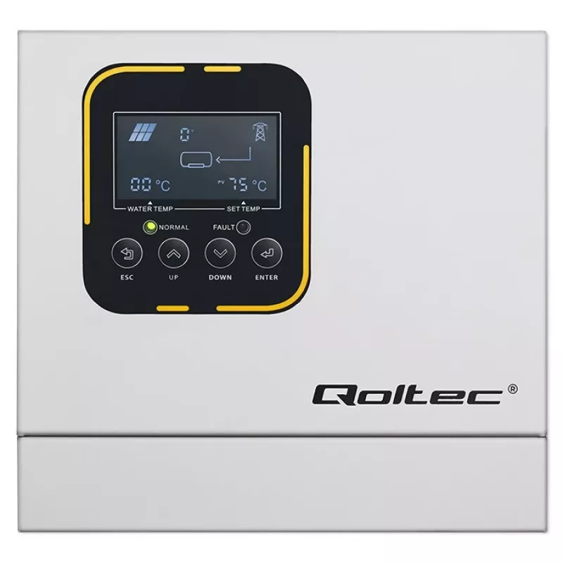 Falownik QOLTEC ECO Solar Boost 4kW MPPT LCD, wyjście 4 kW, regulator ładowania MPPT, wyświetlacz LCD
