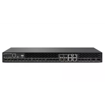 LANCOM XS-6128QF - Switch - L3 - zarządzany - 16 x 10 Gigabit SFP+ + 4 x combo 10 Gigabit SFP+/RJ-45 + 4 x Combo 25 Gigabit SFP28 (Uplink) + 2 x Combo 40 Gigabit QSFP+ (Uplink) - Luft