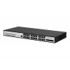 Przełącznik zarządzalny Extralink Chiron Pro 24x RJ45 1000Mb/s PoE 4x SFP+ L3 370W