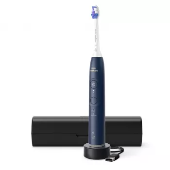Szczoteczka elektryczna Philips Sonicare Series 6100 HX7403/05 — akumulatorowa, bateria Li‑Ion, tryby Czułe i Codzienna pielęgnacja, ciemnoniebieska