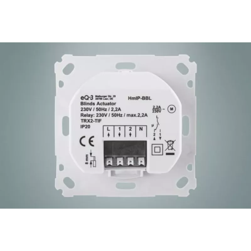EQ3-AG HmIP-BBL elektroniczny bezprzewodowy biały akcesorium do rolet/żaluzji (151333A0)