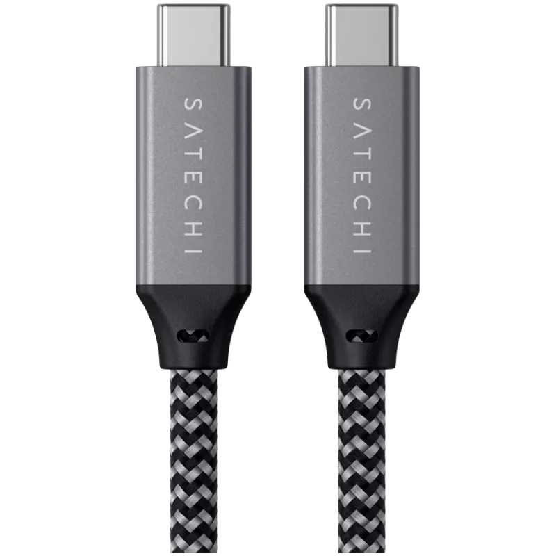 Kabel USB Satechi ST-U4C25M USB4 Gen 3x2 0,25 m Czarno-szary