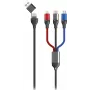 Kabel USB 2GO 797361 1,2 m USB A/USB C USB C/Micro-USB B/Lightning