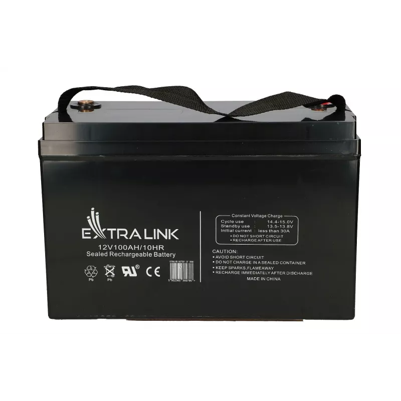 Akumulator Extralink AGM 12V 100Ah bezobsługowy