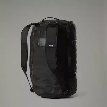 Duffel bag The North Face Base Camp S — 50 L, nylon/poliester, czarny/biały