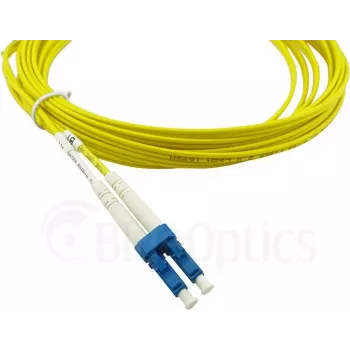 Kompatibles Cisco CAB-SMF-LC-SC-10 BlueOptics Duplex LWL Patchkabel, LC-UPC/SC-UPC beige, 10 Meter, Singlemode, E9/125µm G.657.A1, Eingangsdämpfung: u