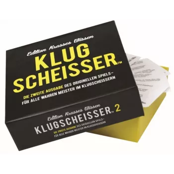 Klugscheisser 2 Czarny Edition - Edition krasses Wissen, gra towarzyska