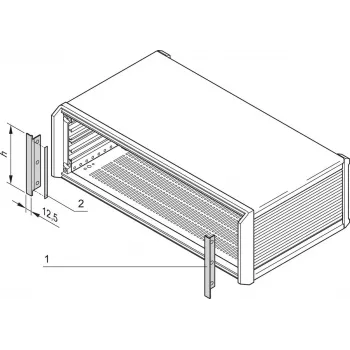 SCHROFF płyta boczna PROPAC/PRO - Akcesorium do szafy (24576117)