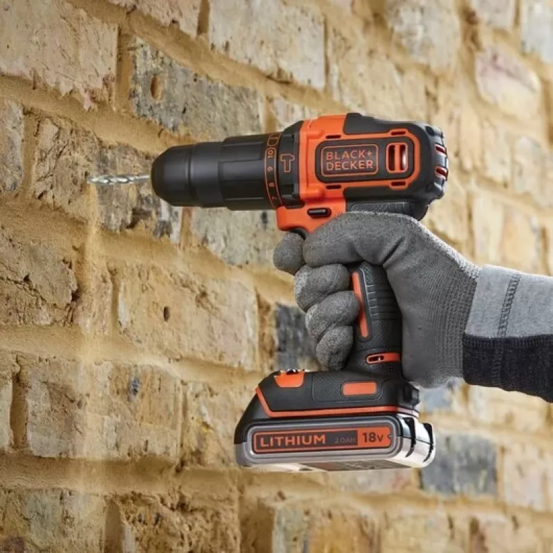 Black & Decker BDCHD18K1B2-QW wiertarka 1400 RPM