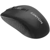 CANYON MW-7, 2.4Ghz wireless mysz, 6 buttons, DPI 800/1200/1600, with 1 AA bateria ,size 110*60*37mm,58g,Czarny