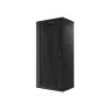 Lanberg Szafa ścienna 19'' Demontowana płaski Pack 27U/600x450mm Czarna