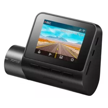 Kamera samochodowa 70mai A200 DVR — Full HD 1920x1080, szerokokątny 130°, 60 kl./s, tryb nocny, wyświetlacz IPS 2 cale, nagrywanie w pętli, czujnik G, microSD do 128 GB
