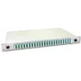 Lightwin LWL Splice Box, 96 włókien, 24x QLC Multimode, 50/125µm OM3 Pigtail Splice Boxes (SPBOX 96G50 OM3 QLC)