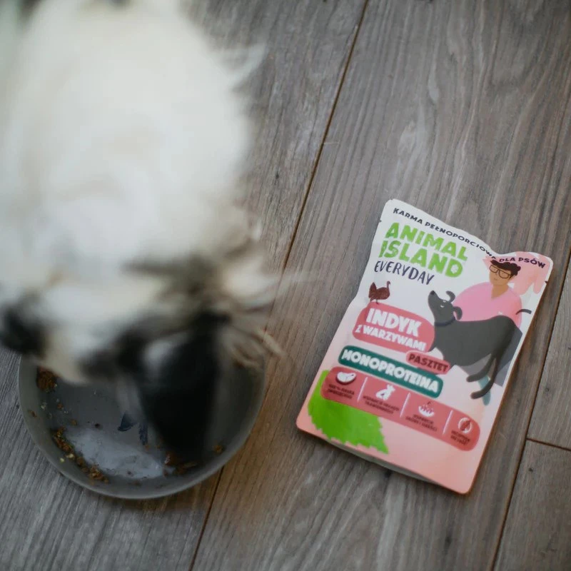 ANIMAL ISLAND Mono-Protein Turkey dla psów 300g
