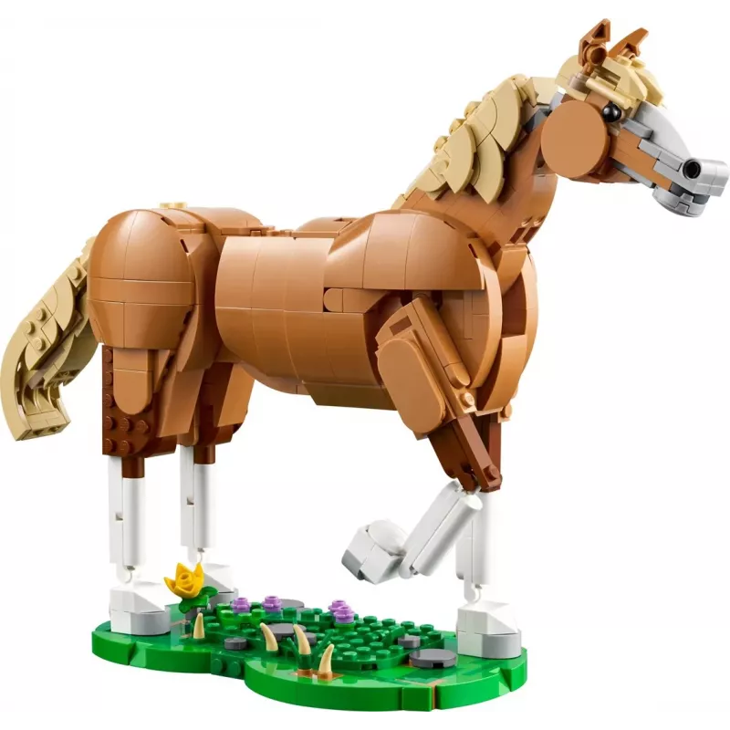 Zabawka konstrukcyjna LEGO Creator 3-w-1 Wspaniały rumak 31166 — 685 elementów, wiek 9+, wymiary modelu 80×240×230 mm