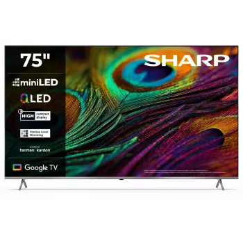 Telewizor Sharp 4K QLED | 75JP7265E | 75 cali | Smart TV | Google TV | UHD