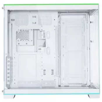 Lian Li O11 Dynamic EVO RGB PC-Enclosure Bundle + HydroShift II LCD-S 360TL AiO + 6x UNI FAN SL-INF 120 Reverse Blade Fan - Biały