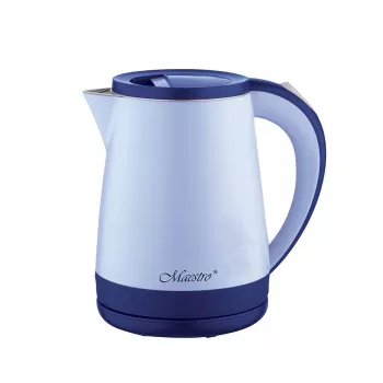 Czajnik elektryczny Maestro MR-037 1,2 l 1630 W stal nierdzewna, niebieski, podstawa 360°