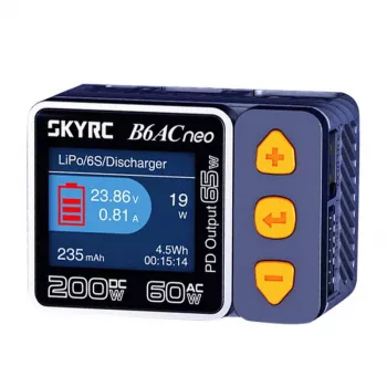 Ładowarka akumulatorów SkyRC B6AC Neo 10A AC DC LiPo Li-Ion LiFePO4