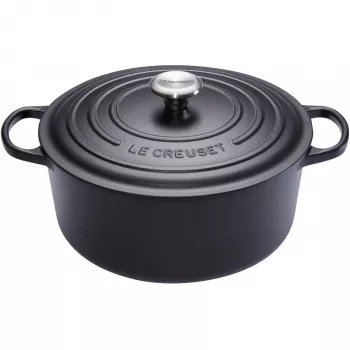 Le Creuset Signature Roaster okrągły 26 cm czarny (21177260000430)