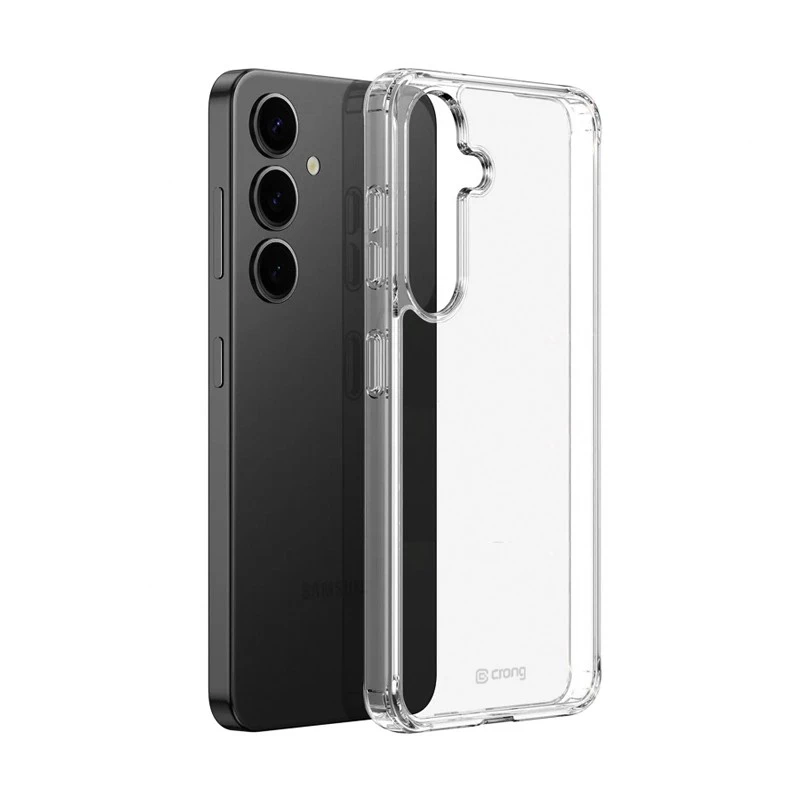 Przezroczyste etui ochronne Crong Crystal Shield do Samsunga Galaxy S25