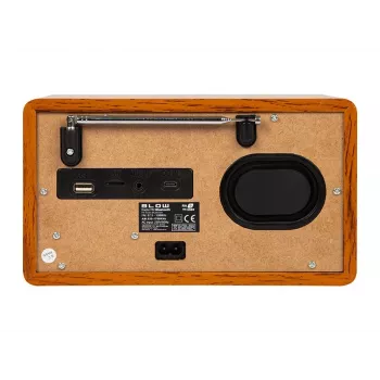 Przenośne radio analogowe AM/FM BLOW RA9 V.2 — odbiór AM i FM, zasilanie bateryjne, strojenie analogowe