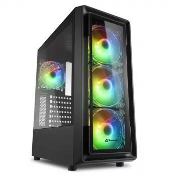 Obudowa PC Sharkoon TK4 RGB Midi Tower Czarny