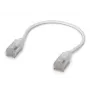 Przewód krosowy sieciowy UBIQUITI UACC-Cable-Patch-EL-C6A 0,15 m Cat6a RJ-45 półprzezroczysty biały