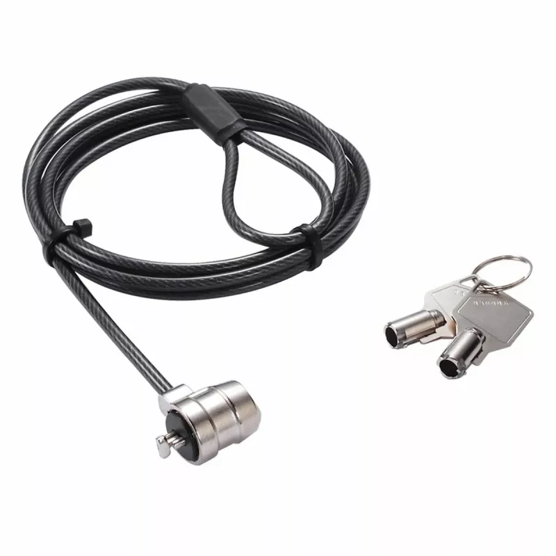 Dicota Security Cable T-Lock Base, na klucz, gniazdo 3x7mm