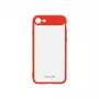 Cover Tellur iPhone 8 11.9 cm (4.7 inch) czerwony Transparent
