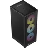 Corsair RGB AIRFLOW obudowa PC 2000D czarna Mini-ITX zasilacz w zestawie nie SFX