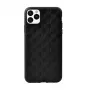 Miękkie etui ochronne Devia Woven2 do iPhone 11 Pro Max, tkana tekstura, czarny