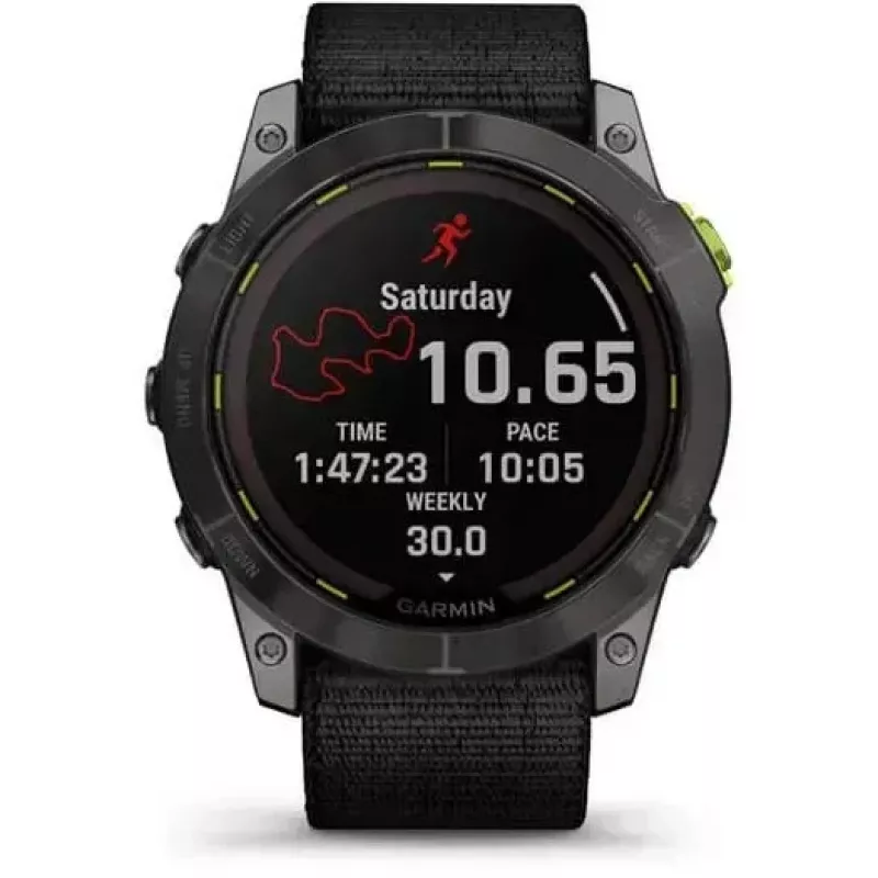 Garmin Enduro 2 3,56 cm (1,4 inch) MIP 35 mm Cyfrowy 280 x 280 pikseli Ekran dotykowy Szary Wi-Fi GPS (satelita)