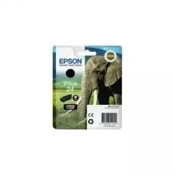 Epson Elephant Singlepack Czarny 24 Claria Photo HD Ink, Czarny, tusz pigmentowy, 1 szt.
