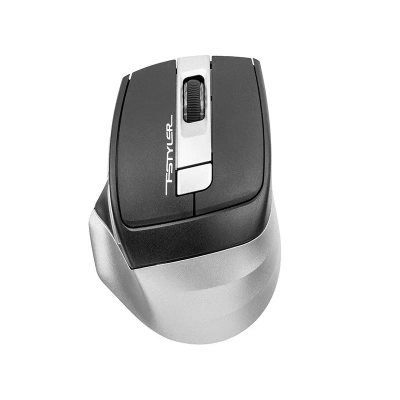 Mysz bezprzewodowa A4Tech FB35 (model 46717) — Bluetooth + 2,4 GHz, 2000 DPI, 6 przycisków, szara