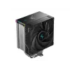 Chłodzenie powietrzne DeepCool AK500S Digital SE — wentylator 120 mm, obsługa gniazd LGA1700/AM5/AM4 oraz Intel LGA115x/1200, czarne