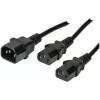 Kabel C13 coupler ShiverPeaks C13/2 x C13 F/M 1.8m