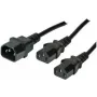 Kabel C13 coupler ShiverPeaks C13/2 x C13 F/M 1.8m