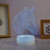 Manta SNL116RGB RGB Lampa dekoracyjna LED 3D z motywem koni