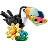 Zestaw konstrukcyjny LEGO Creator 3-w-1 Dzikie zwierzęta Tropikalny tukan 31173